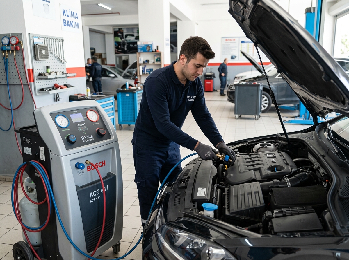 Oto Klima Gaz Dolumu